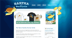 Desktop Screenshot of earthatheseaturtle.com